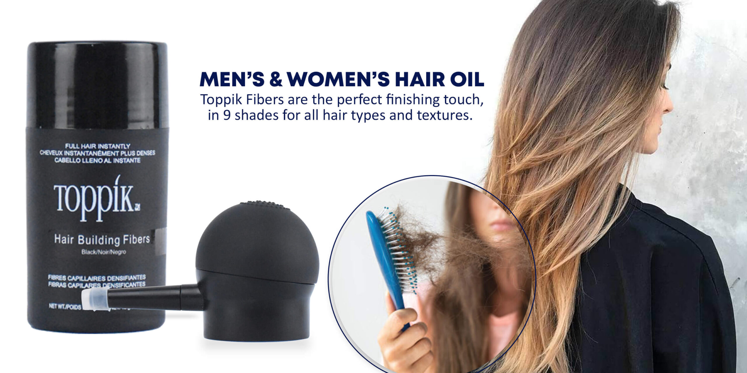 Can a women use Toppik hair building fibers